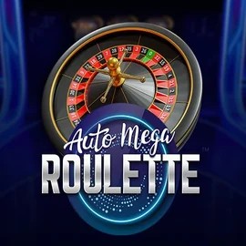 Auto Mega Roulette online game logo by Pragmatic Play on lucky-blocks.nl
