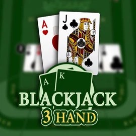 Official Table Games logo: Blackjack 3H (Habanero) by Habanero at Lucky Block Casino