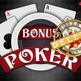 Try Bonus Poker Deluxe - 3 Hands slot by RTG (Reel Time Gaming) on lucky-blocks.nl – logo image
