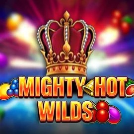 Mighty Hot Wilds logo by Inspired Gaming at Lucky Block Casino